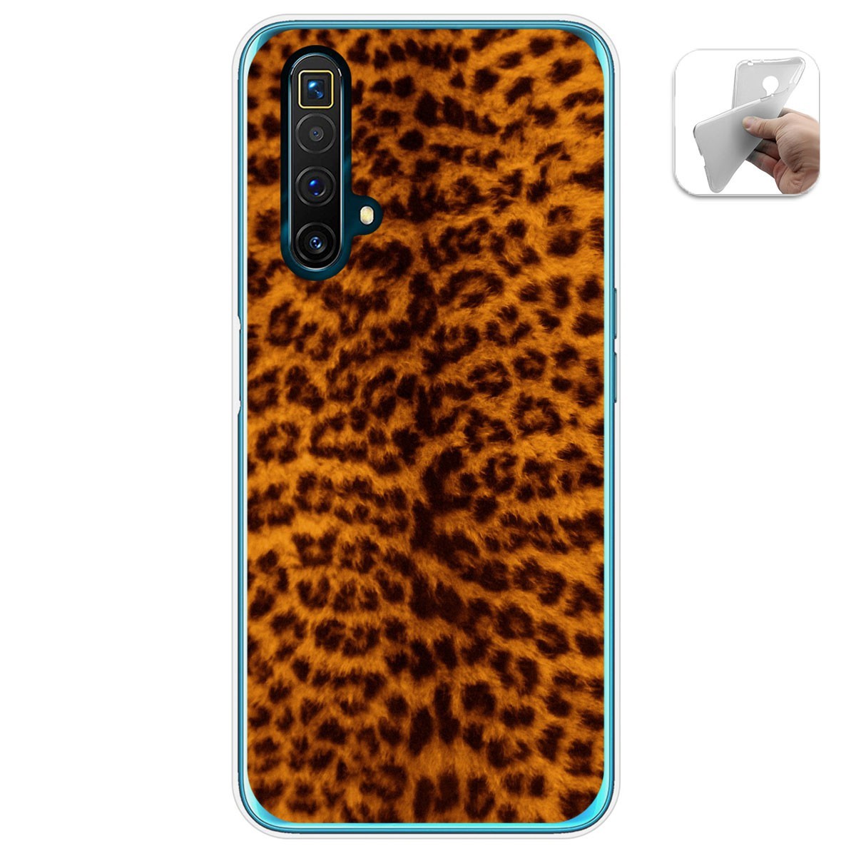 Funda Gel Tpu para Realme X3 SuperZoom / X50 5G diseño Animal 03 Dibujos