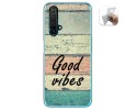 Funda Gel Tpu para Realme X3 SuperZoom / X50 5G diseño Madera 01 Dibujos