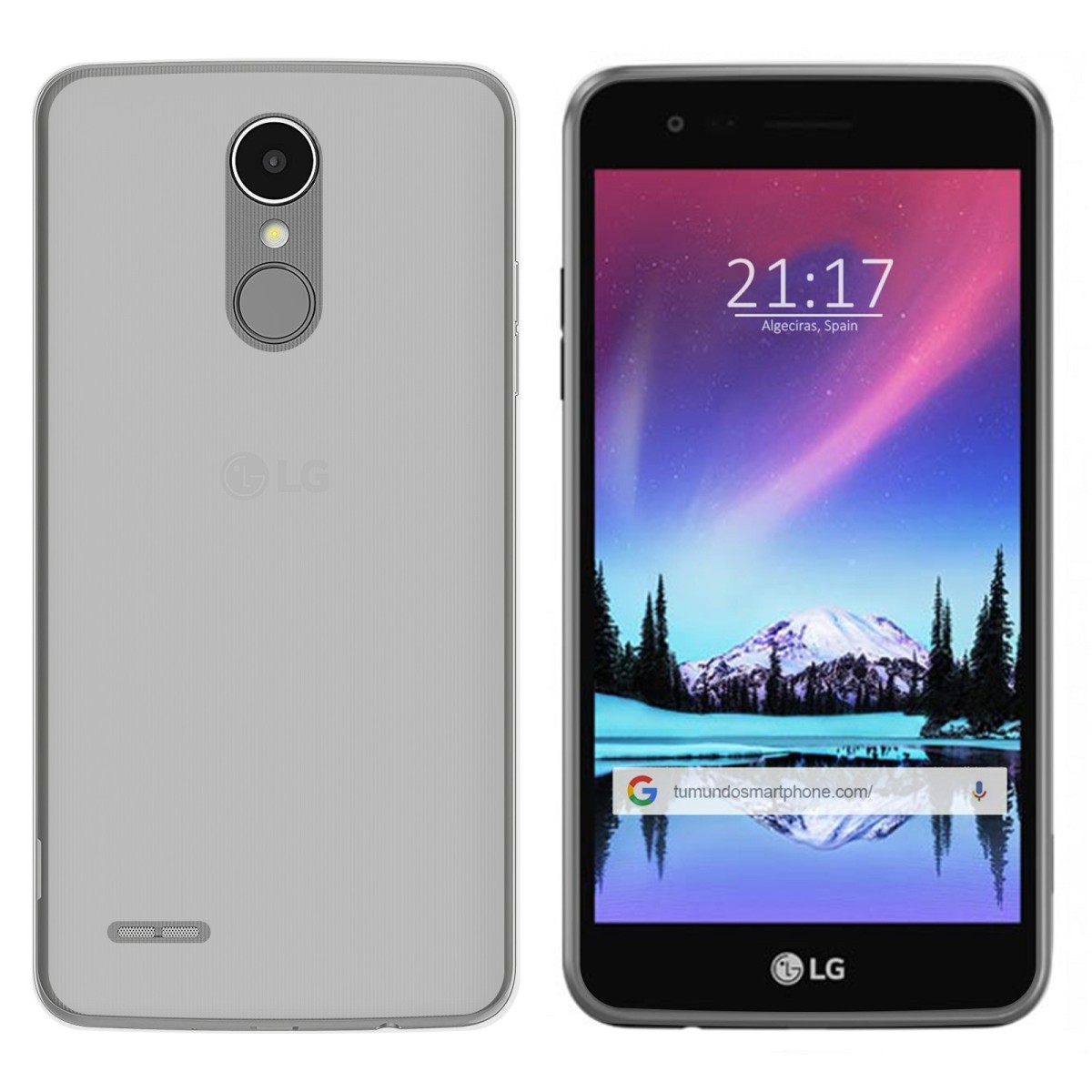 Funda Gel Tpu para Lg K4 2017 / K8 2017 Color Transparente