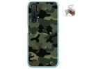 Funda Gel Tpu para Realme X3 SuperZoom / X50 5G diseño Camuflaje Dibujos