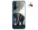 Funda Gel Tpu para Realme X3 SuperZoom / X50 5G diseño Elefante Dibujos