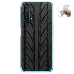 Funda Gel Tpu para Realme X3 SuperZoom / X50 5G diseño Neumatico Dibujos