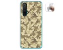 Funda Gel Tpu para Realme X3 SuperZoom / X50 5G diseño Sand Camuflaje Dibujos