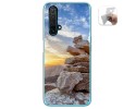 Funda Gel Tpu para Realme X3 SuperZoom / X50 5G diseño Sunset Dibujos