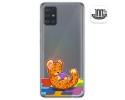 Funda Gel Transparente para Samsung Galaxy A51 5G diseño Leopardo Dibujos