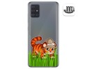 Funda Gel Transparente para Samsung Galaxy A51 5G diseño Tigre Dibujos