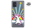 Funda Gel Transparente para Samsung Galaxy A51 5G diseño Unicornio Dibujos