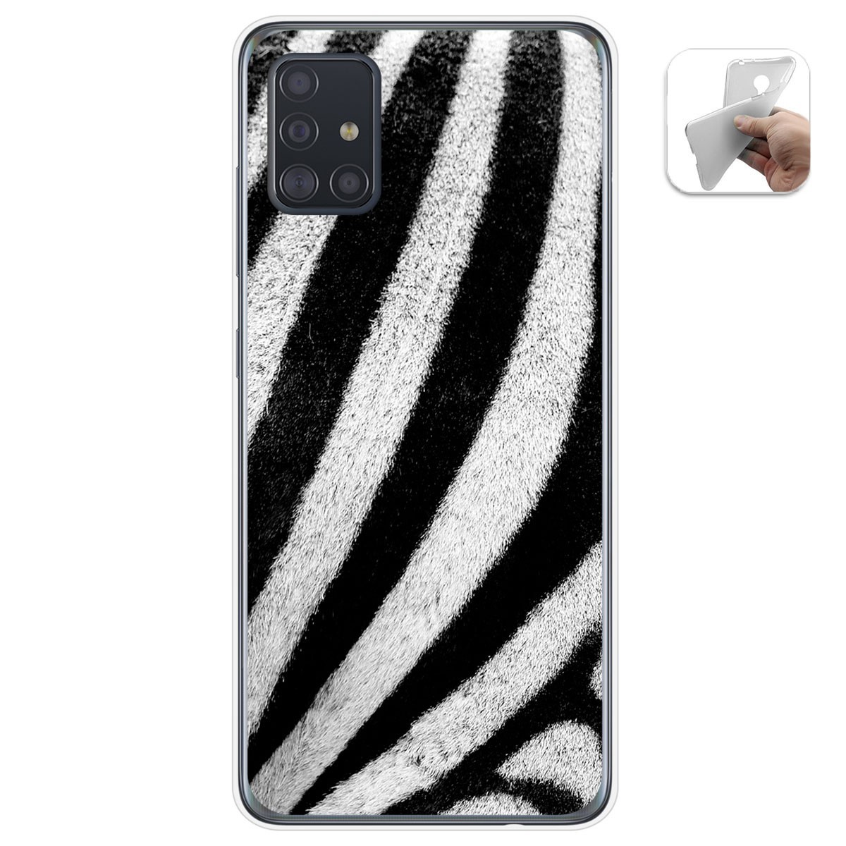 Funda Gel Tpu para Samsung Galaxy A51 5G diseño Animal 02 Dibujos