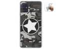 Funda Gel Tpu para Samsung Galaxy A51 5G diseño Camuflaje 02 Dibujos