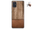 Funda Gel Tpu para Samsung Galaxy A51 5G diseño Madera 09 Dibujos