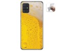 Funda Gel Tpu para Samsung Galaxy A51 5G diseño Cerveza Dibujos