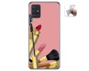Funda Gel Tpu para Samsung Galaxy A51 5G diseño Brochas Dibujos