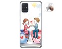 Funda Gel Tpu para Samsung Galaxy A51 5G diseño Café Dibujos