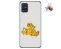 Funda Gel Tpu para Samsung Galaxy A51 5G diseño Leones Dibujos