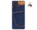 Funda Gel Tpu para Samsung Galaxy A51 5G diseño Vaquero Dibujos