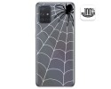 Funda Gel Transparente para Samsung Galaxy A71 5G diseño Araña Dibujos