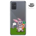 Funda Gel Transparente para Samsung Galaxy A71 5G diseño Conejo Dibujos