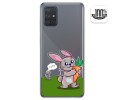 Funda Gel Transparente para Samsung Galaxy A71 5G diseño Conejo Dibujos
