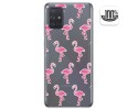 Funda Gel Transparente para Samsung Galaxy A71 5G diseño Flamenco Dibujos