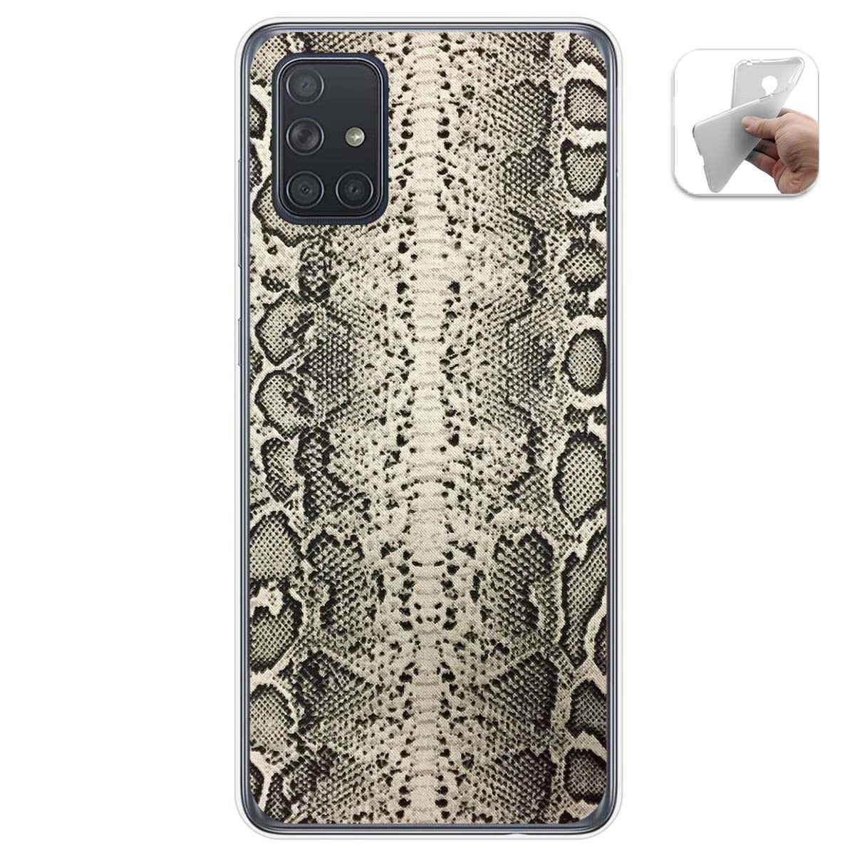 Funda Gel Tpu para Samsung Galaxy A71 5G diseño Animal 01 Dibujos