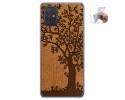 Funda Gel Tpu para Samsung Galaxy A71 5G diseño Cuero 03 Dibujos