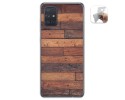 Funda Gel Tpu para Samsung Galaxy A71 5G diseño Madera 03 Dibujos