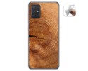 Funda Gel Tpu para Samsung Galaxy A71 5G diseño Madera 04 Dibujos