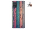 Funda Gel Tpu para Samsung Galaxy A71 5G diseño Madera 10 Dibujos