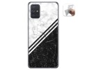 Funda Gel Tpu para Samsung Galaxy A71 5G diseño Mármol 01 Dibujos