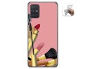 Funda Gel Tpu para Samsung Galaxy A71 5G diseño Brochas Dibujos