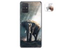 Funda Gel Tpu para Samsung Galaxy A71 5G diseño Elefante Dibujos