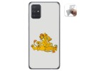 Funda Gel Tpu para Samsung Galaxy A71 5G diseño Leones Dibujos