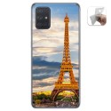 Funda Gel Tpu para Samsung Galaxy A71 5G diseño Paris Dibujos