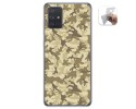 Funda Gel Tpu para Samsung Galaxy A71 5G diseño Sand Camuflaje Dibujos