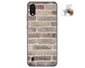 Funda Gel Tpu para Zte Blade A5 2020 diseño Ladrillo 01 Dibujos