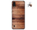 Funda Gel Tpu para Zte Blade A5 2020 diseño Madera 02 Dibujos