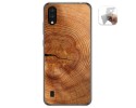 Funda Gel Tpu para Zte Blade A5 2020 diseño Madera 04 Dibujos
