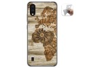 Funda Gel Tpu para Zte Blade A5 2020 diseño Madera 07 Dibujos