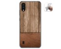 Funda Gel Tpu para Zte Blade A5 2020 diseño Madera 09 Dibujos