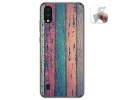 Funda Gel Tpu para Zte Blade A5 2020 diseño Madera 10 Dibujos