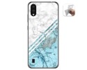 Funda Gel Tpu para Zte Blade A5 2020 diseño Mármol 02 Dibujos