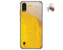 Funda Gel Tpu para Zte Blade A5 2020 diseño Cerveza Dibujos
