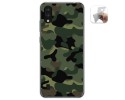 Funda Gel Tpu para Zte Blade A5 2020 diseño Camuflaje Dibujos