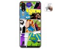 Funda Gel Tpu para Zte Blade A5 2020 diseño Comic Dibujos