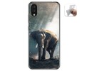 Funda Gel Tpu para Zte Blade A5 2020 diseño Elefante Dibujos