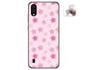 Funda Gel Tpu para Zte Blade A5 2020 diseño Flores Dibujos