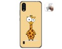 Funda Gel Tpu para Zte Blade A5 2020 diseño Jirafa Dibujos