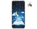 Funda Gel Tpu para Zte Blade A5 2020 diseño Libro Cuentos Dibujos
