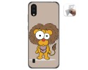 Funda Gel Tpu para Zte Blade A5 2020 diseño Leon Dibujos
