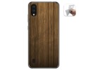 Funda Gel Tpu para Zte Blade A5 2020 diseño Madera Dibujos